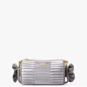 Kate Spade NWT Sweet Treats Festive Pleated Barrel Bag Candy K9980 MSRP $398